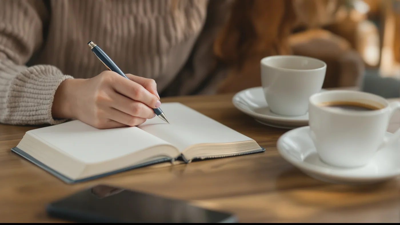 AI journaling for therapy on a phone