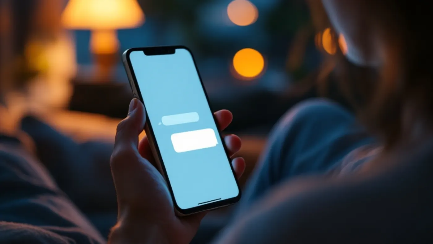 Character AI therapist chat on a phone