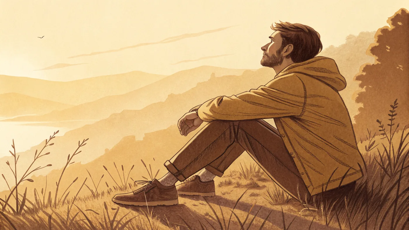 Illustration representing male sexual dysfunction, the mind-body link, and hopeful treatment.