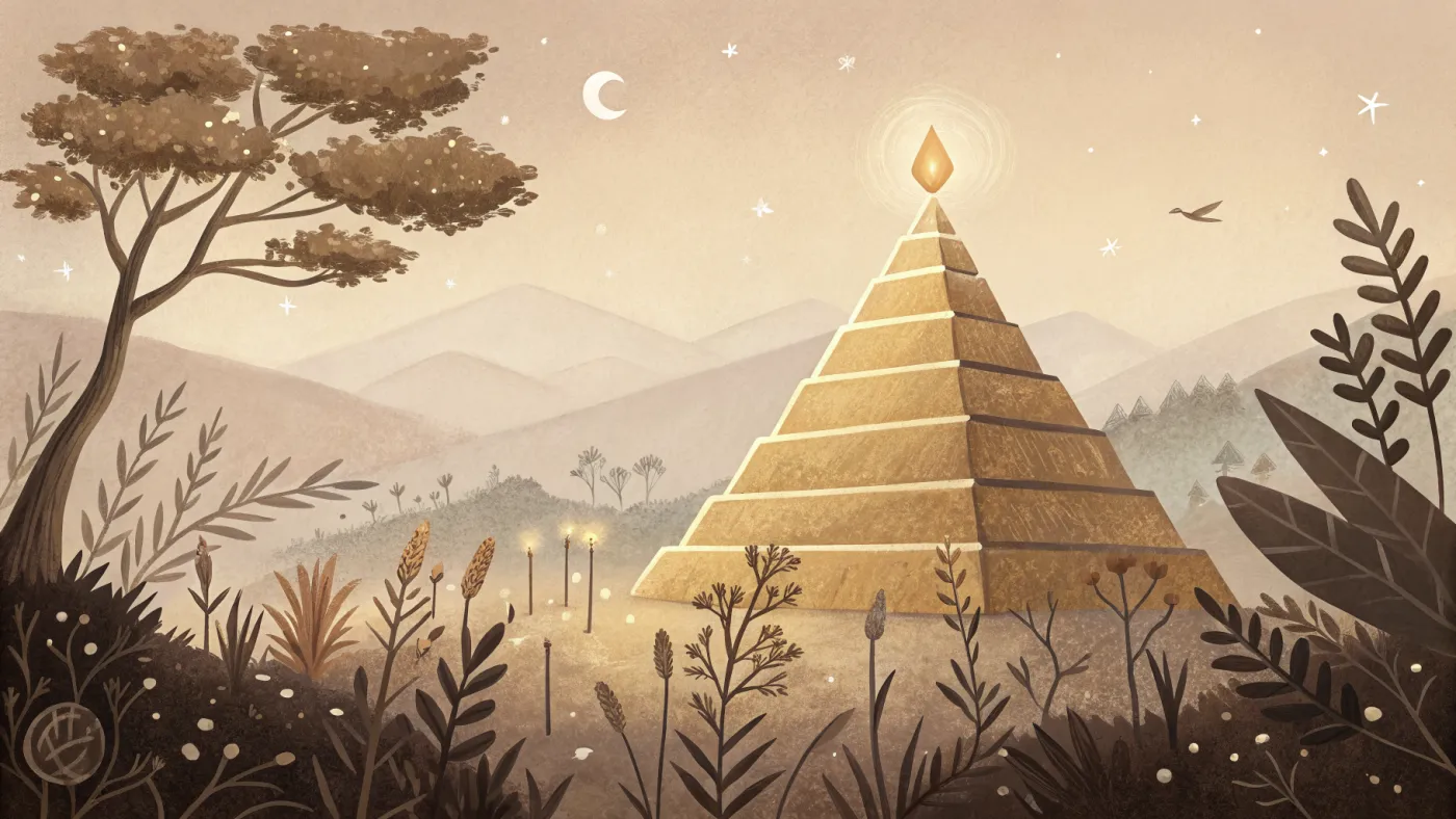 Illustration of a five-tier pyramid representing Maslow's hierarchy of needs